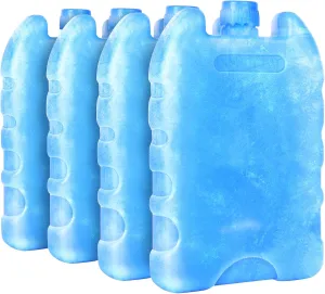 4/8 Pack Ice Packs for Lunch Boxes & Coolers, Slim Reusable Lunchbox Cooler for Women, Quick Freeze Space Saving Freezer Icepack, Long-Lasting Picnic Accessories Small Cold Pack, Travel Essentials
