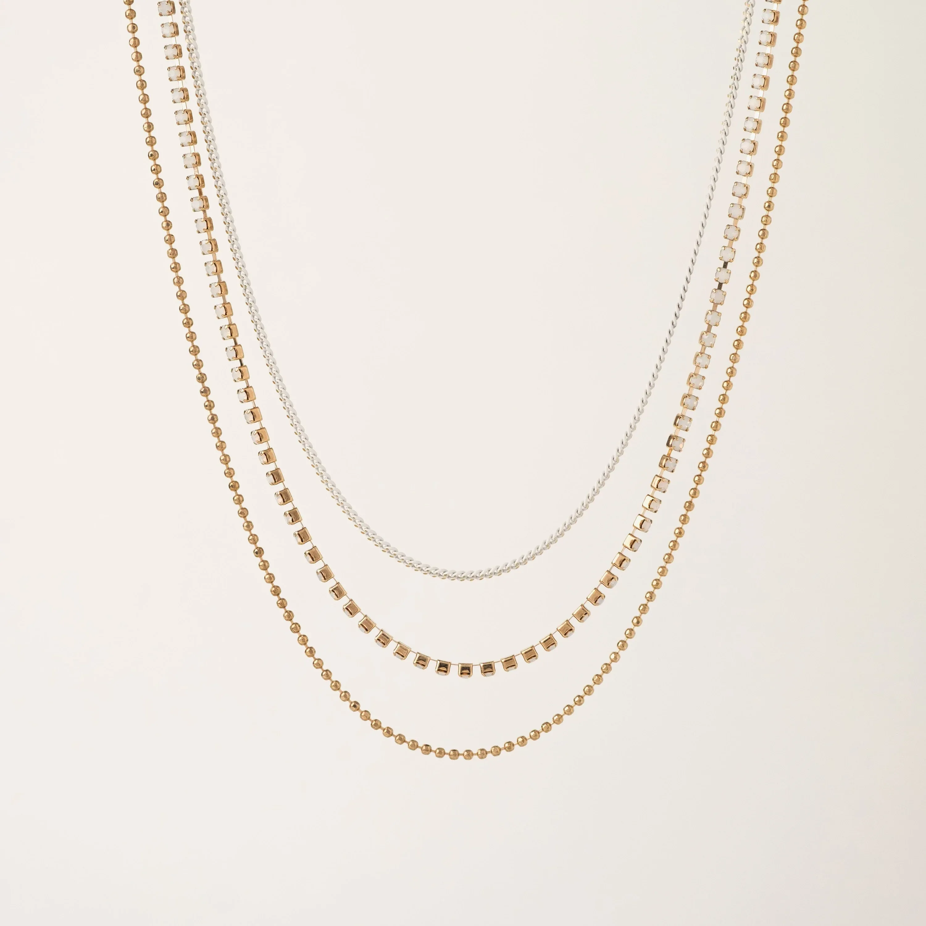 Astaire Necklace - White