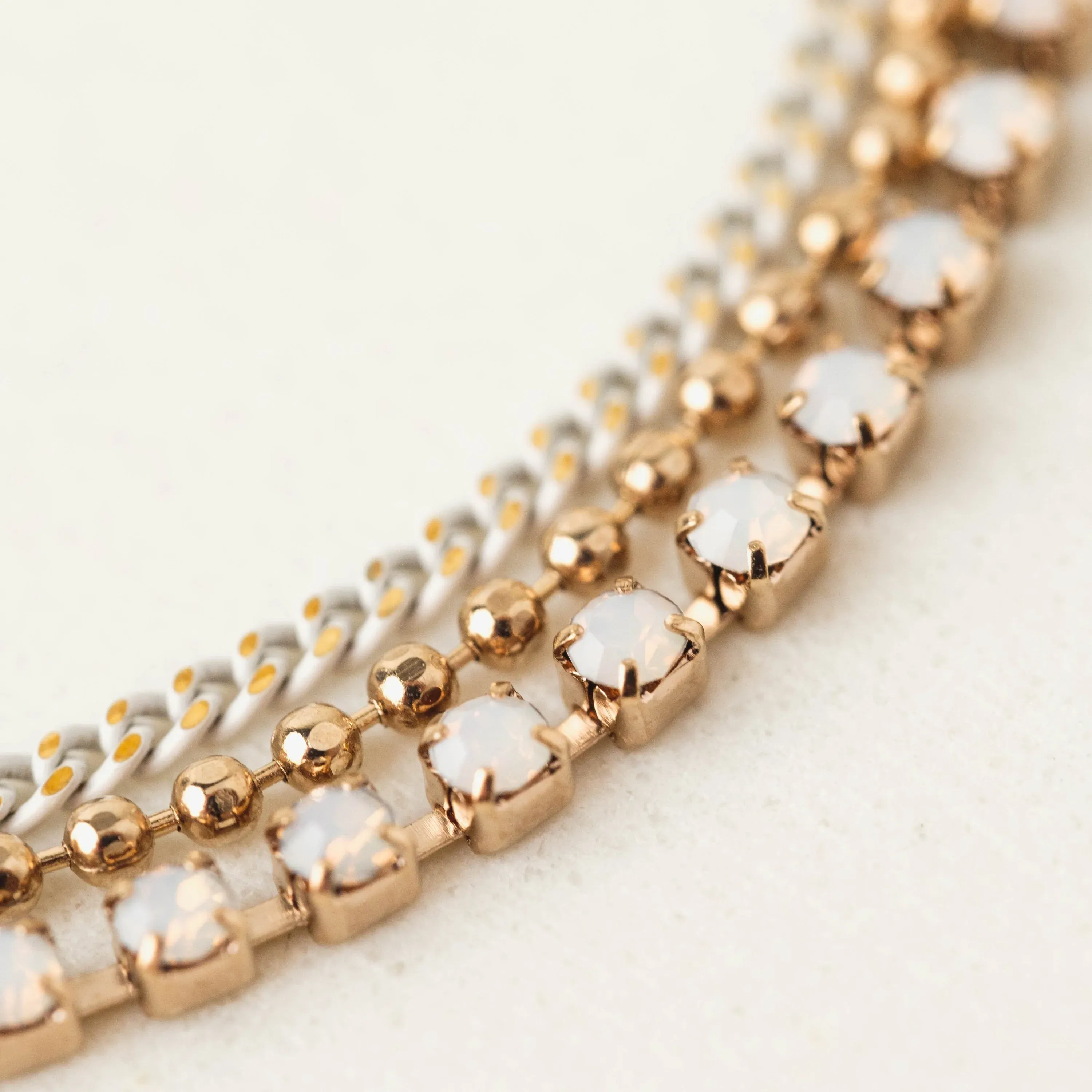 Astaire Necklace - White