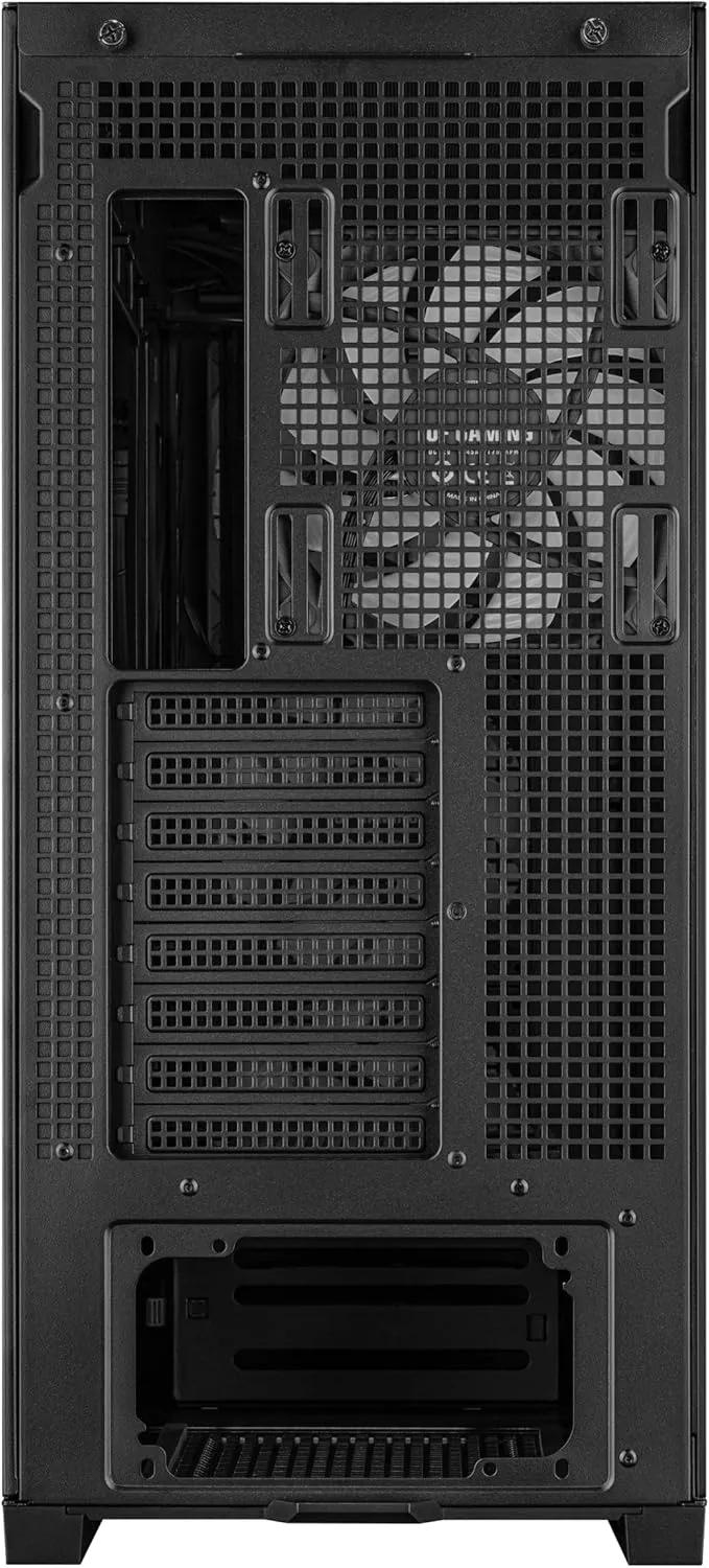 ASUS TUF Gaming GT302 ARGB ATX Mid-Tower Case Four 140 x 28 mm ARGB Fans for high Airflow and Static Pressure, Interchangeable Side Panel, Detachable top Panel, Hidden-Connector Motherboard Support