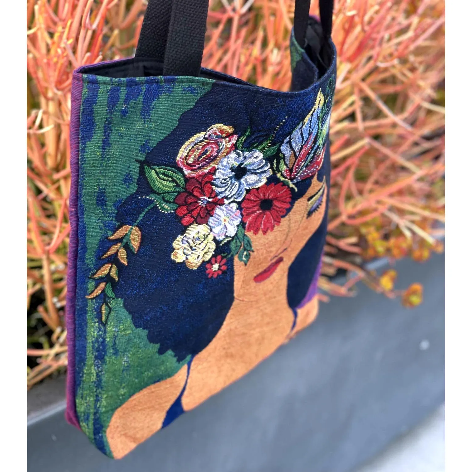 Blessed, Blossom and Become Woven Tote Bag