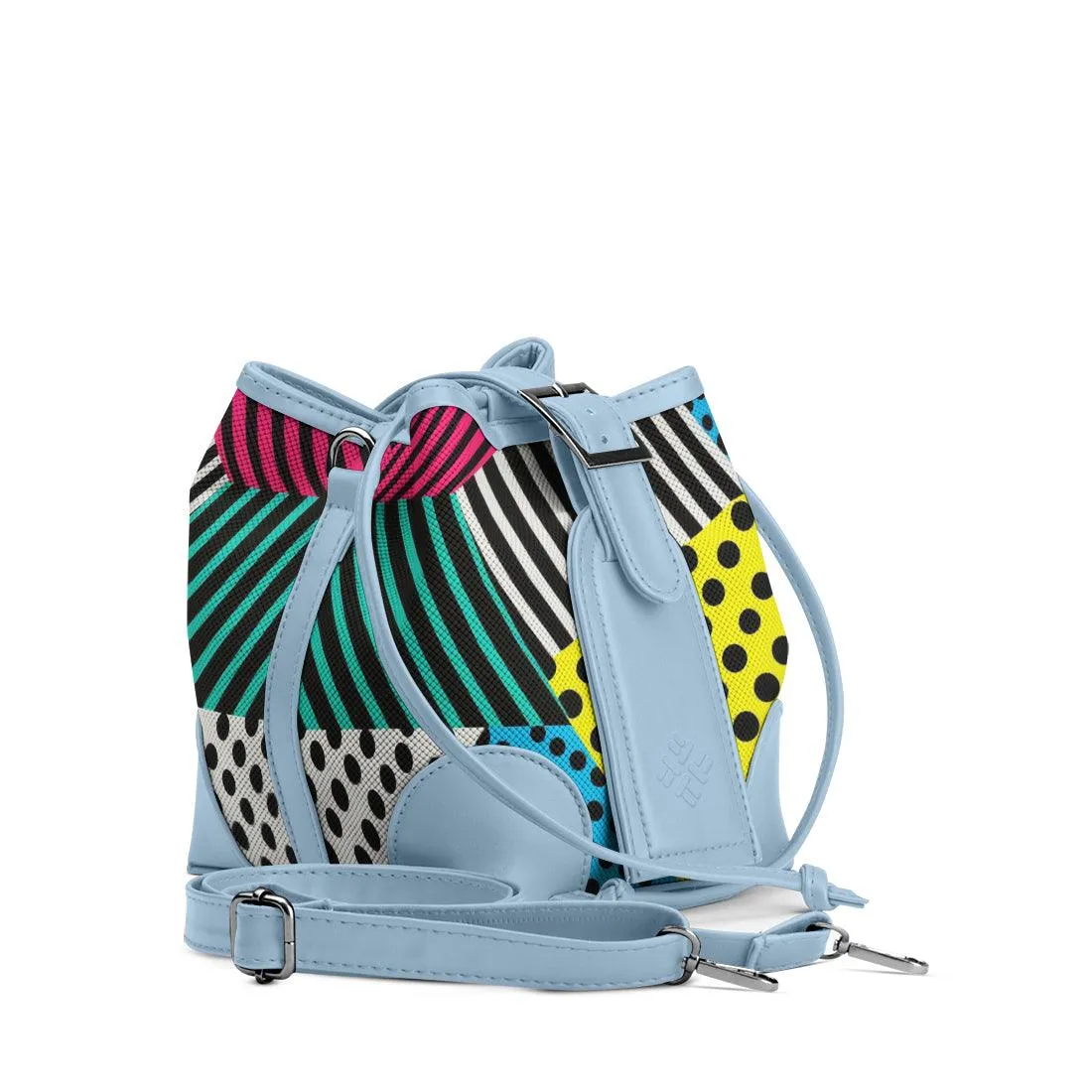 Blue Bucket Bags Patterns