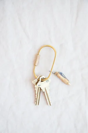 Brass Key Ring