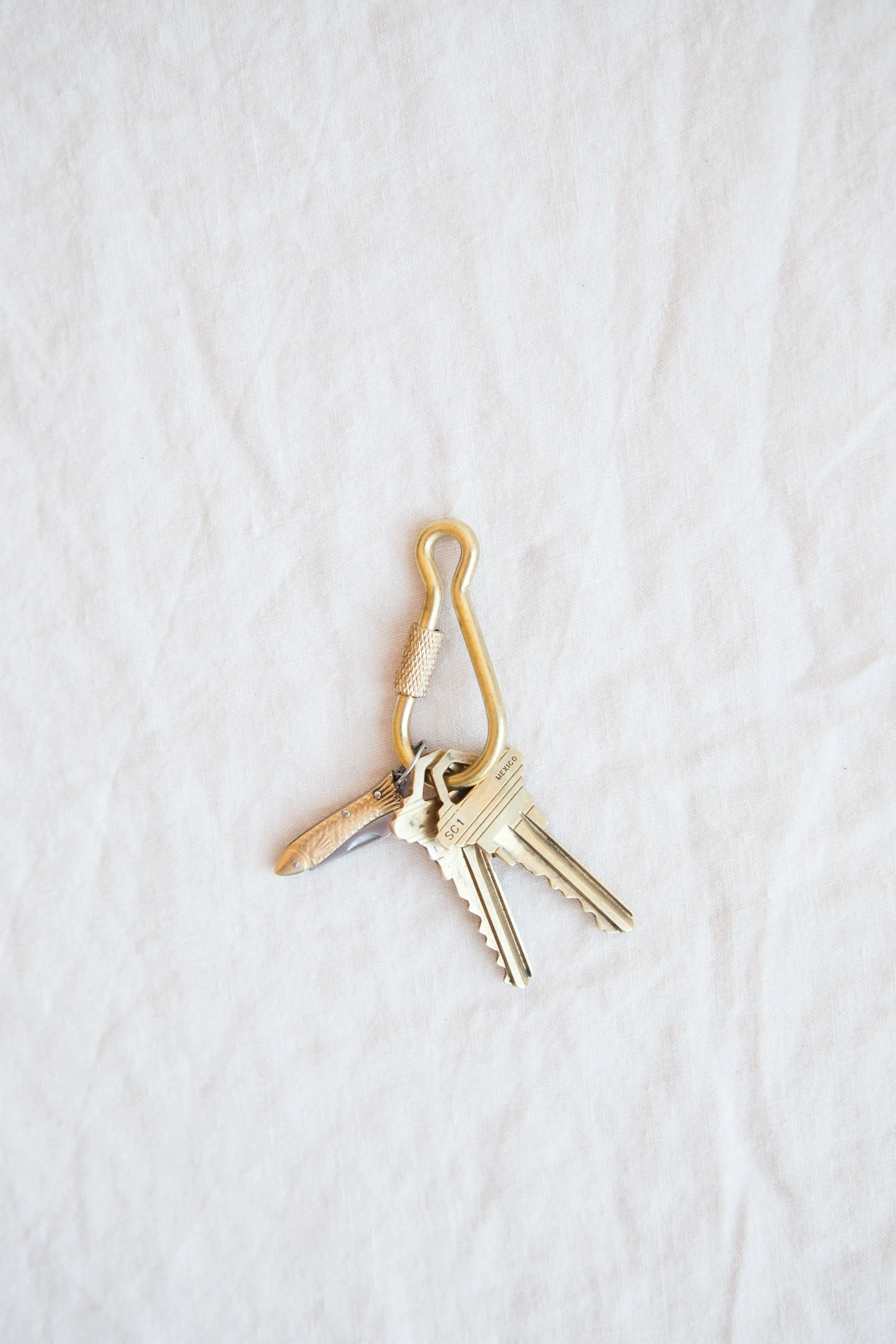 Brass Key Ring
