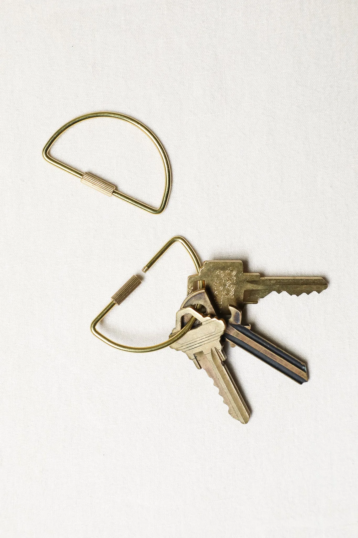 Brass Key Ring