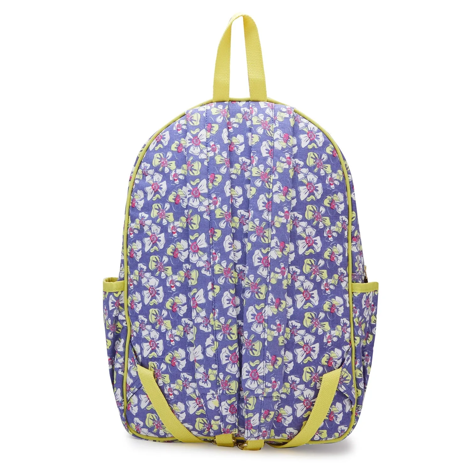 Caprese Blossom Laptop Backpack Large Purple