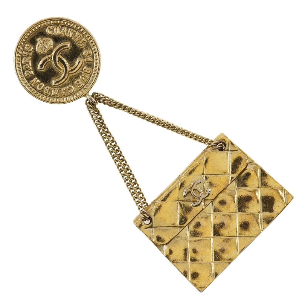 Chanel Chanel Bag Motif Brooch Coco Matrasse G   1994 29 about 19g Bag Motif