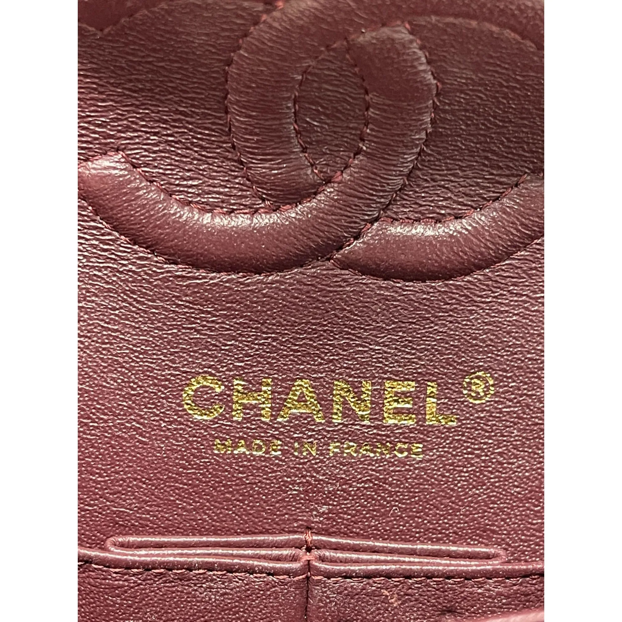 CHANEL Chanel Classic Double Flap Bag Quilted Lambskin Small - Black