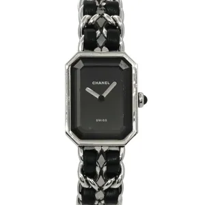 CHANEL Premiere H0451 Ladies' Watch Black Silver Quartz