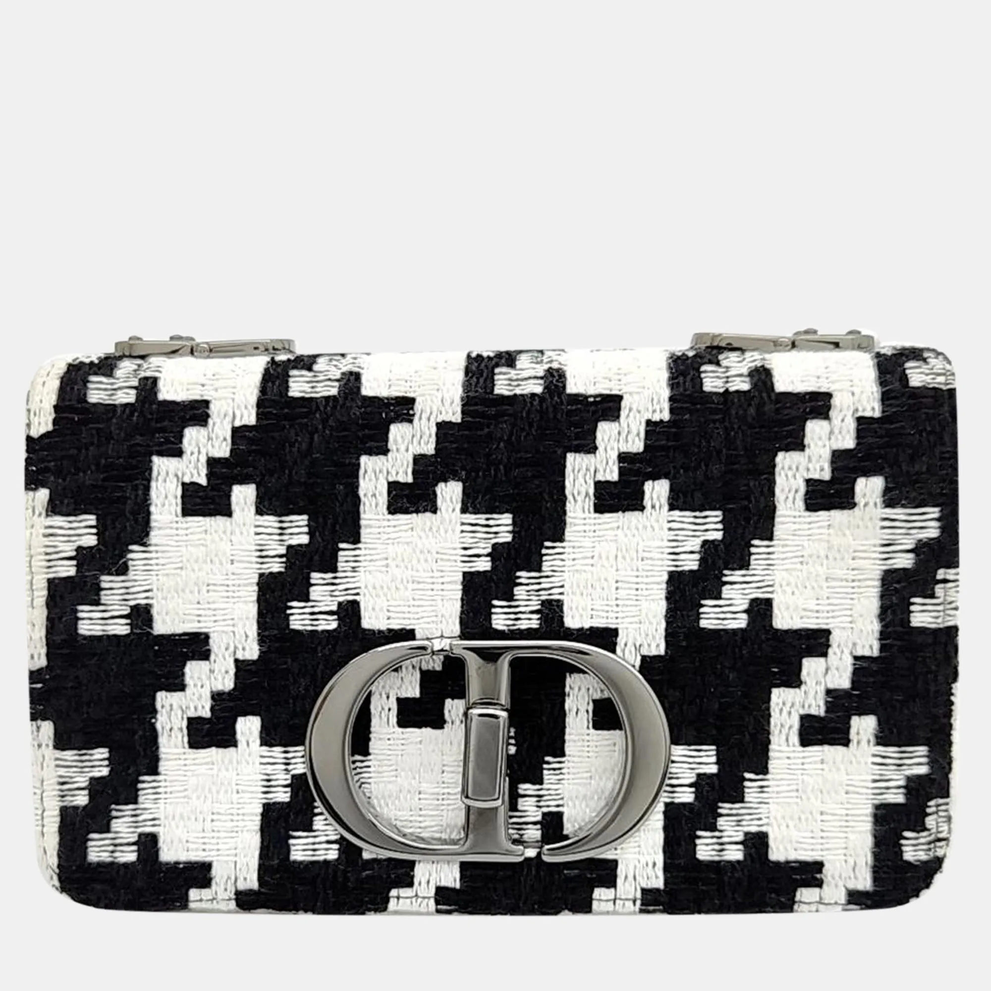 Christian White/Black Caro Small Bag