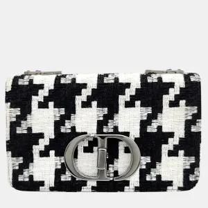Christian White/Black Caro Small Bag