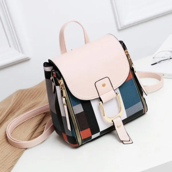 Designer Backpacks Women Leather Backpacks Female School BagS for Teenager Girls Travel Back Bag Retro Bagpack Sac A Dos
