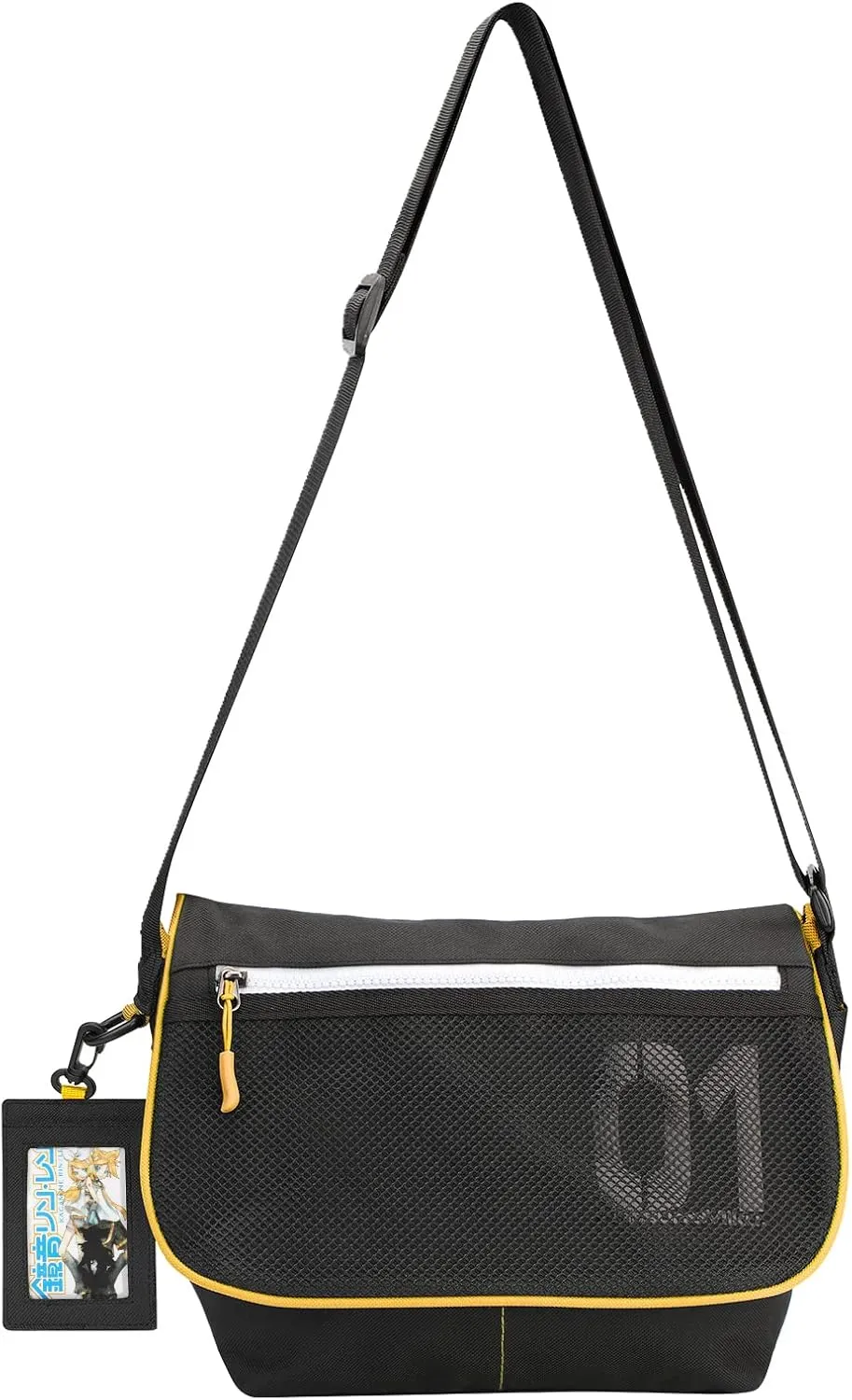 FIREFIRST Crossbody Shoulder Messenger Bag for Hatsune Miku & Kagamine Rin/Len for Men Women