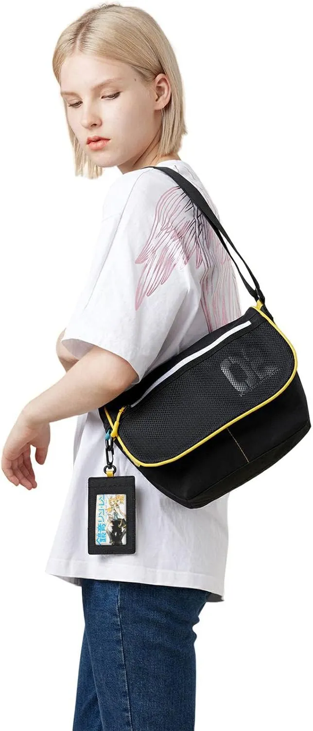 FIREFIRST Crossbody Shoulder Messenger Bag for Hatsune Miku & Kagamine Rin/Len for Men Women