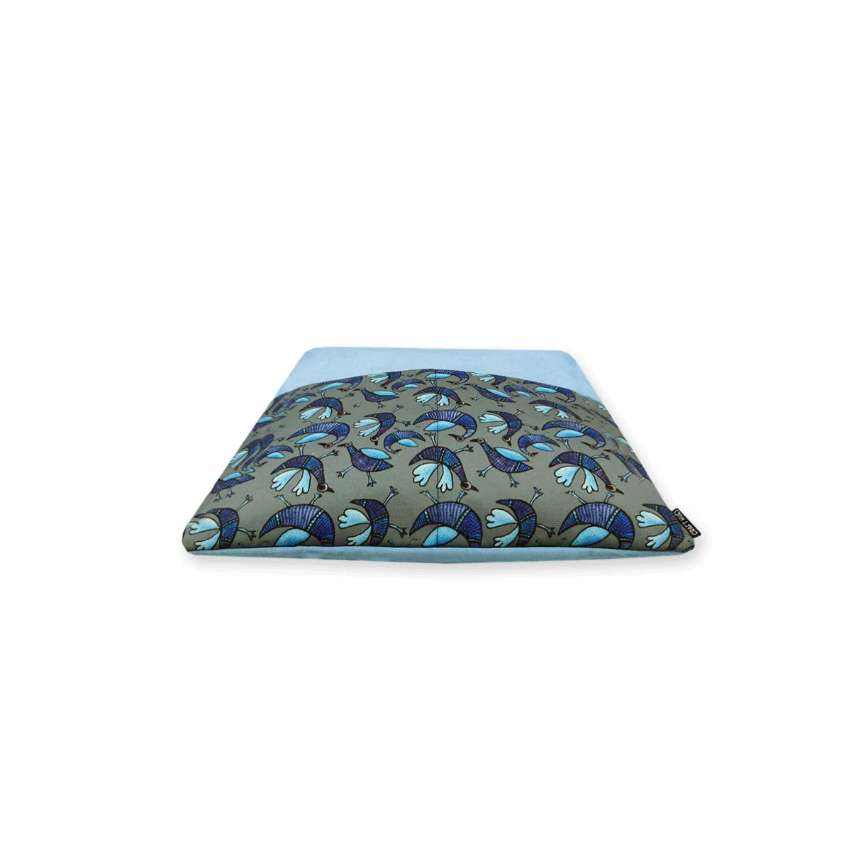 Gond Tote Bag- Blue Bird