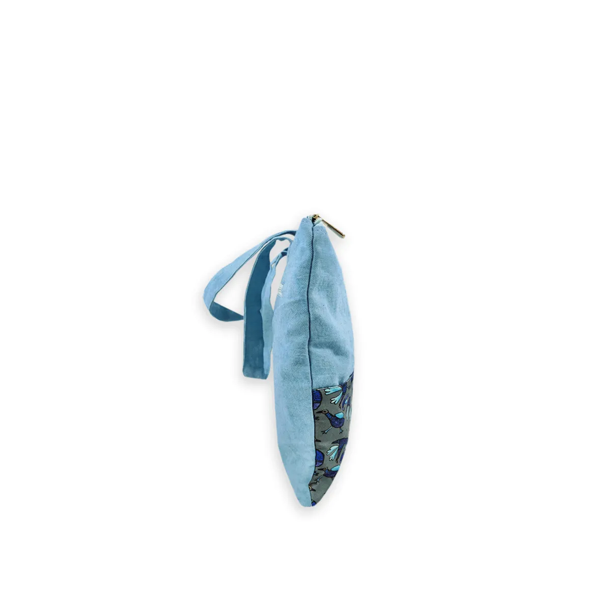 Gond Tote Bag- Blue Bird