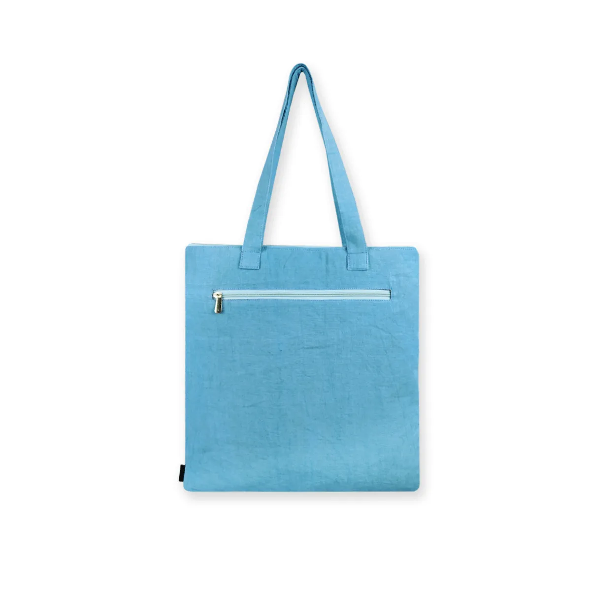 Gond Tote Bag- Blue Bird