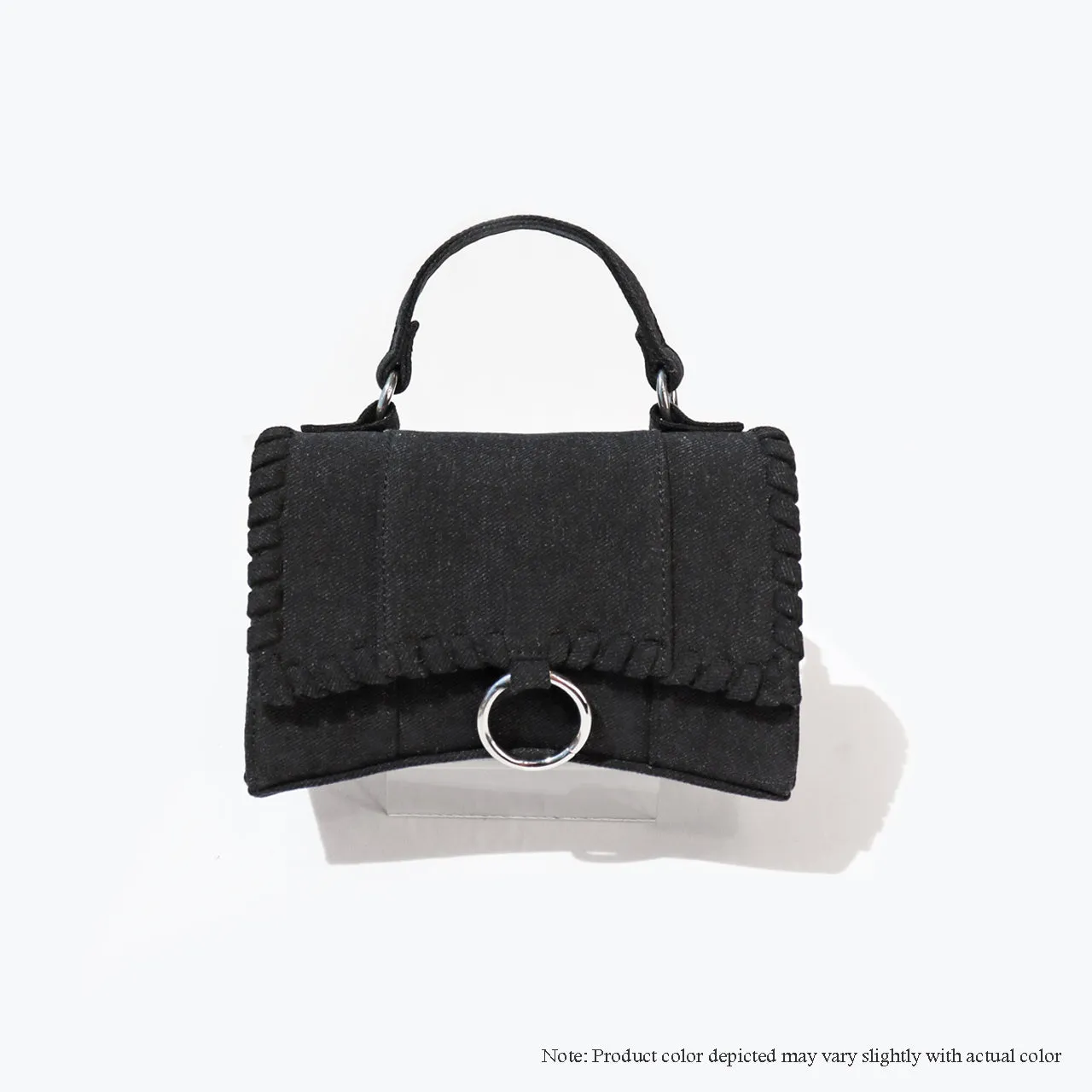 H-GIGI DENIM PLAIN CROSSBODY SHOUDER BAG