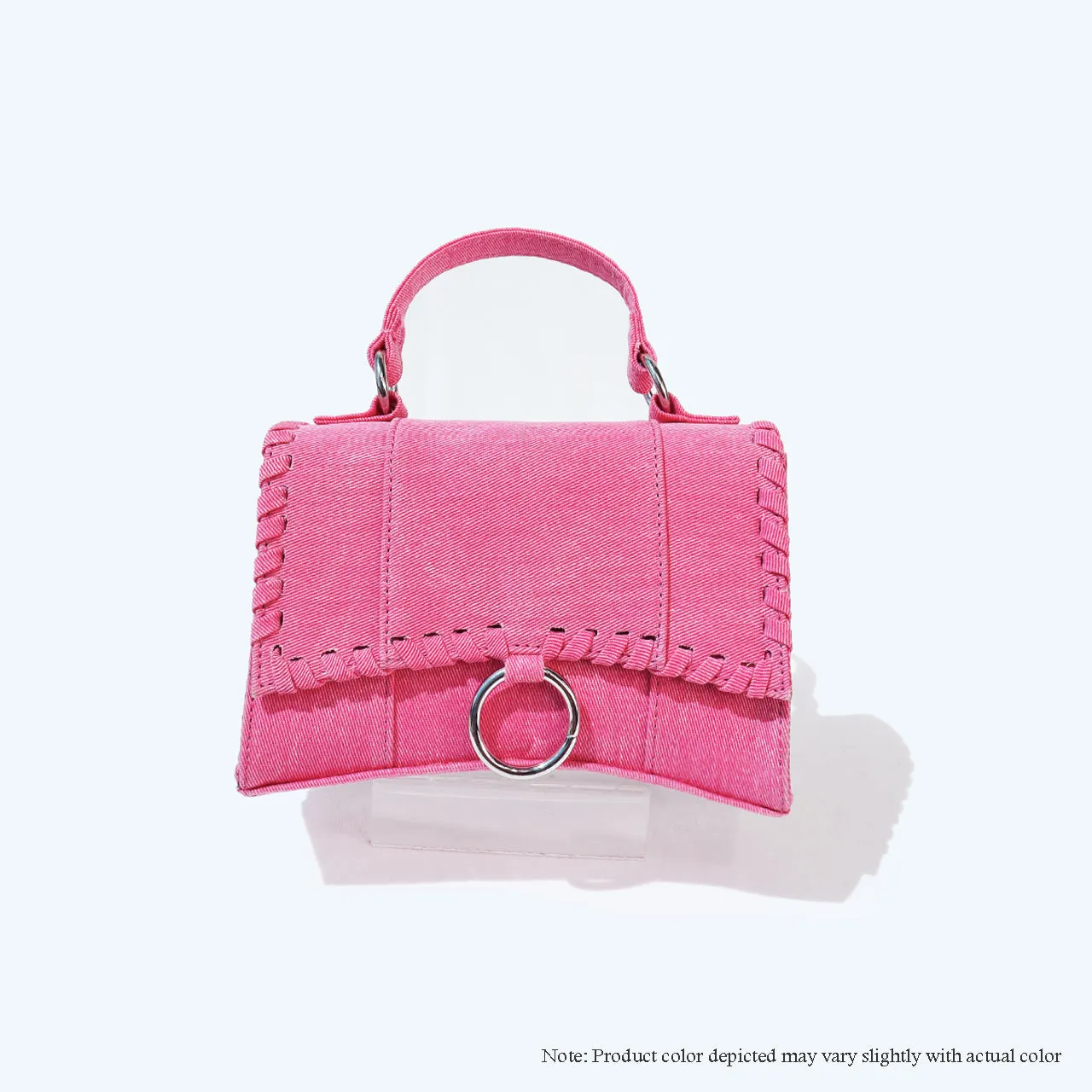 H-GIGI DENIM PLAIN CROSSBODY SHOUDER BAG