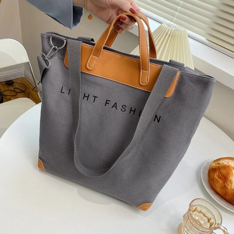 khaki handbag for women 2021 new luxury handbags canvas tote bag purses crossbody shoulder baguette bag Shopping bucket bags