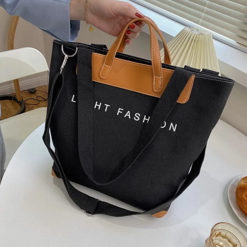 khaki handbag for women 2021 new luxury handbags canvas tote bag purses crossbody shoulder baguette bag Shopping bucket bags