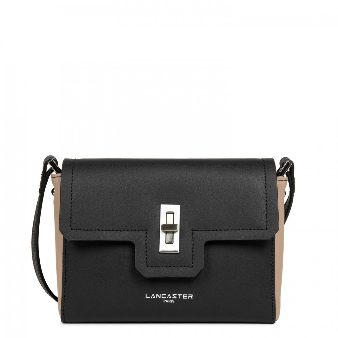 LANCASTER CITY MAÉ CROSSBODY BAG - BLACK/NUDE