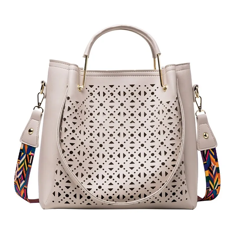 Large Capacity Pu Leather Women Handbags Fashion Designer Shoulder Bucket Bag High Quality Ladies Big Crossbody Bags for Women