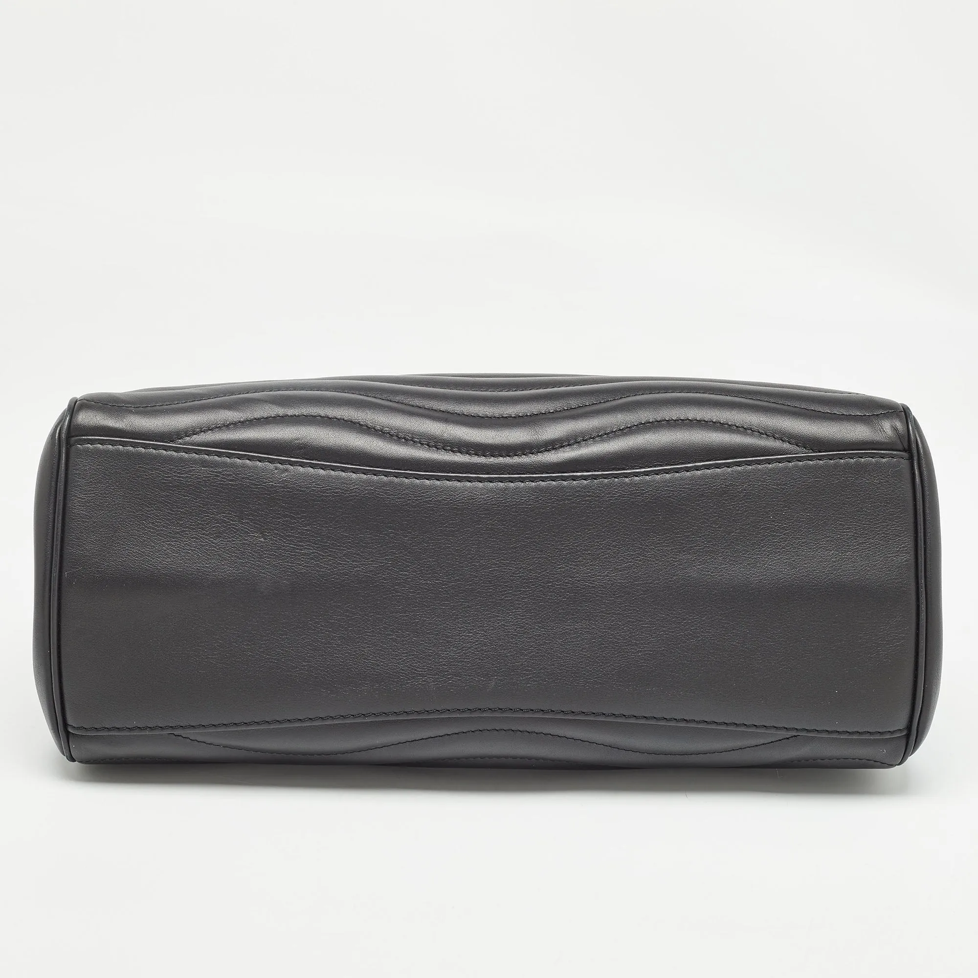 Louis Vuitton Black Quilted Leather New Wave Bag