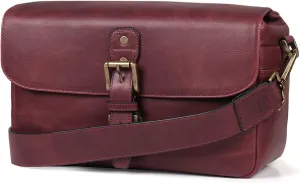 MegaGear Torres Genuine Leather Camera Messenger Bag for Mirrorless, Instant and DSLR Cameras