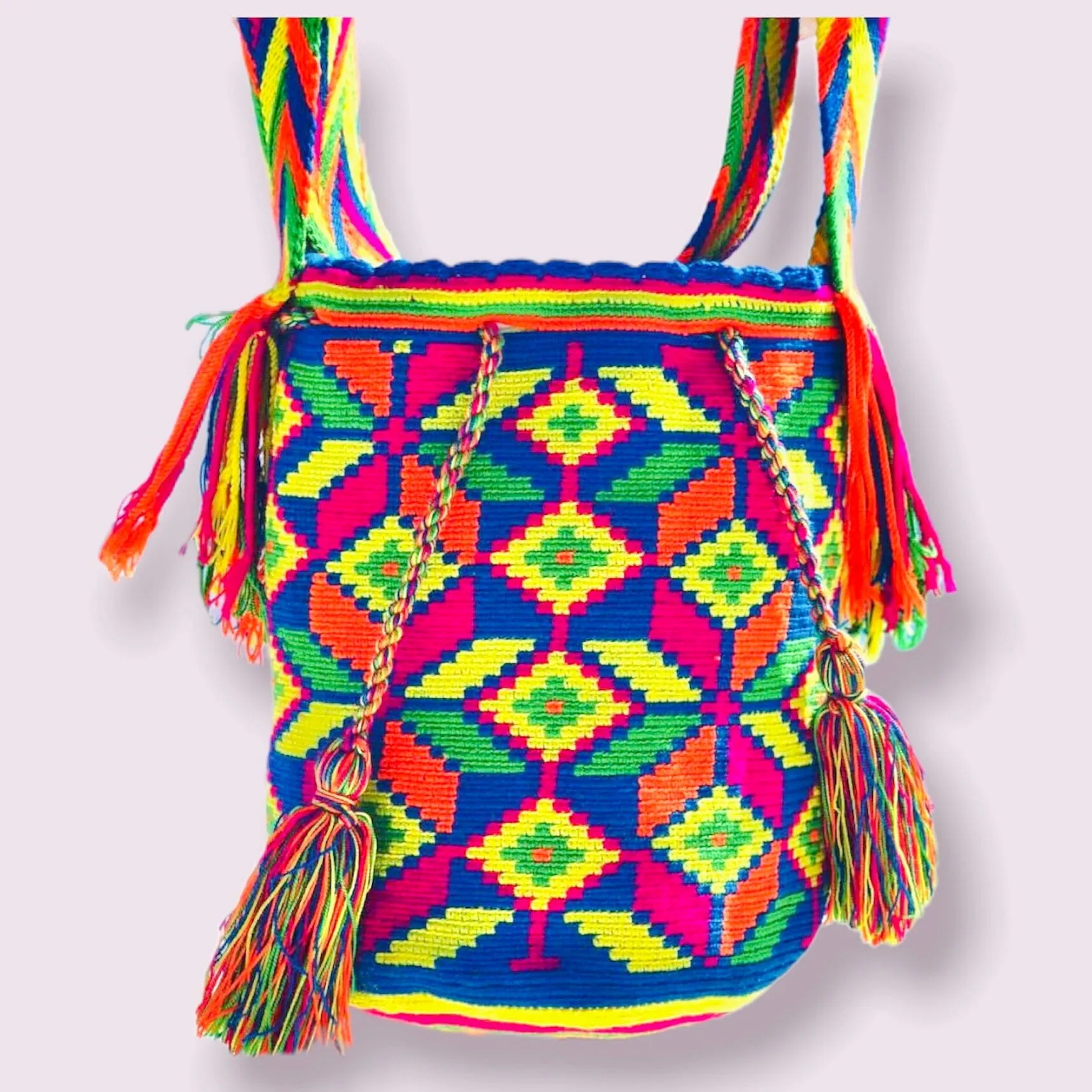 Neon Crochet Bags | Large
