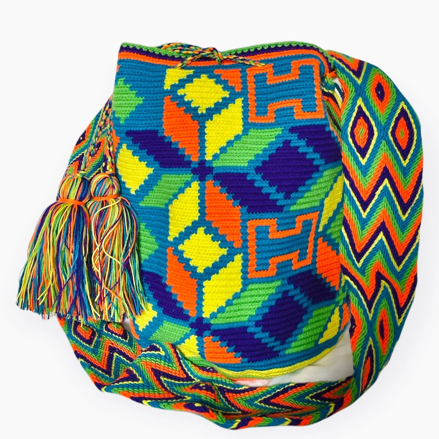 Neon Crochet Bags | Large