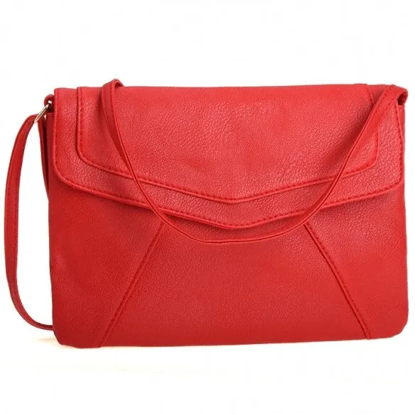 New Women Lady Envelope Clutch Shoulder Evening Handbag Tote Bag Purse 5 Colors
