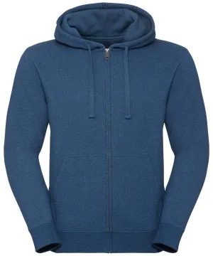 Ocean Melange - Authentic melange zipped hood sweatshirt