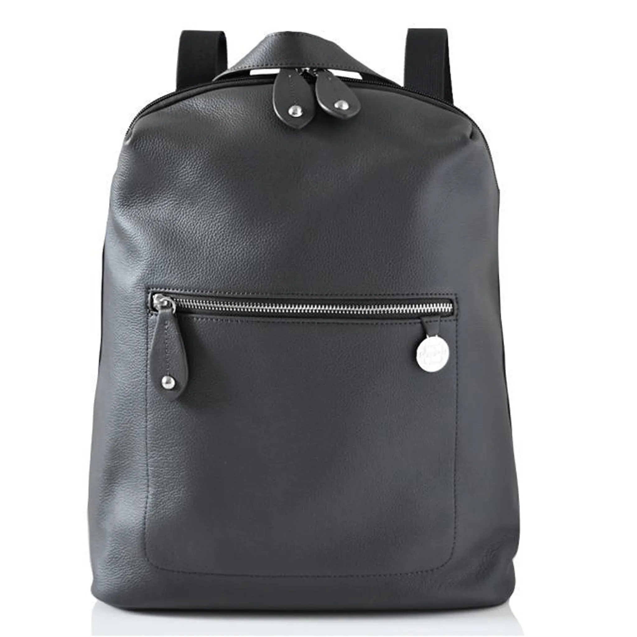PacaPod Hartland Leather Changing Bag Pewter