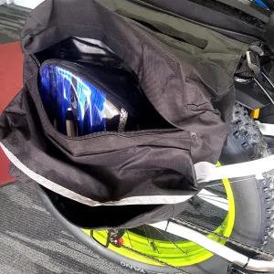 Pannier Bag with carry handle Black