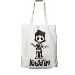 Personalised Halloween Tote Bag | Skeleton