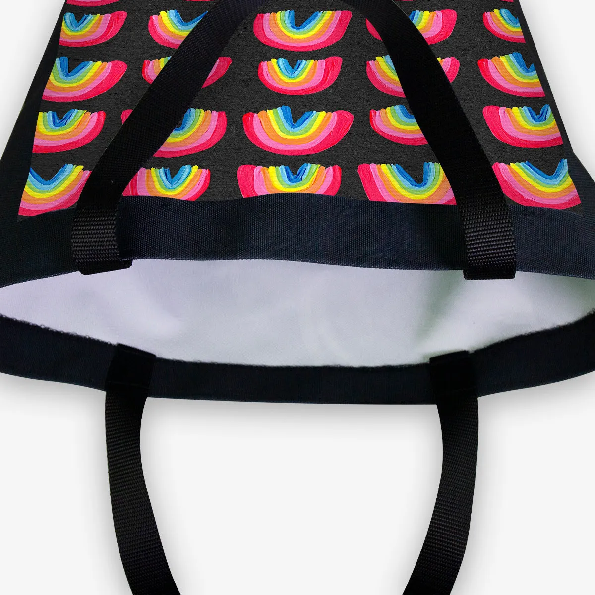 Rainbow Collection Pattern Day Tote