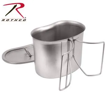 Stainless Steel Canteen Cup and Cover Set