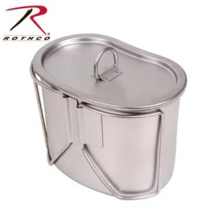 Stainless Steel Canteen Cup and Cover Set