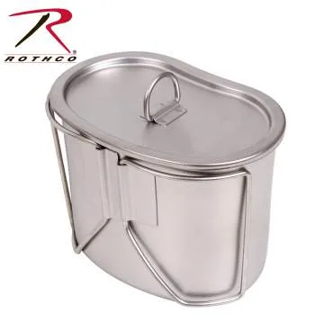 Stainless Steel Canteen Cup and Cover Set