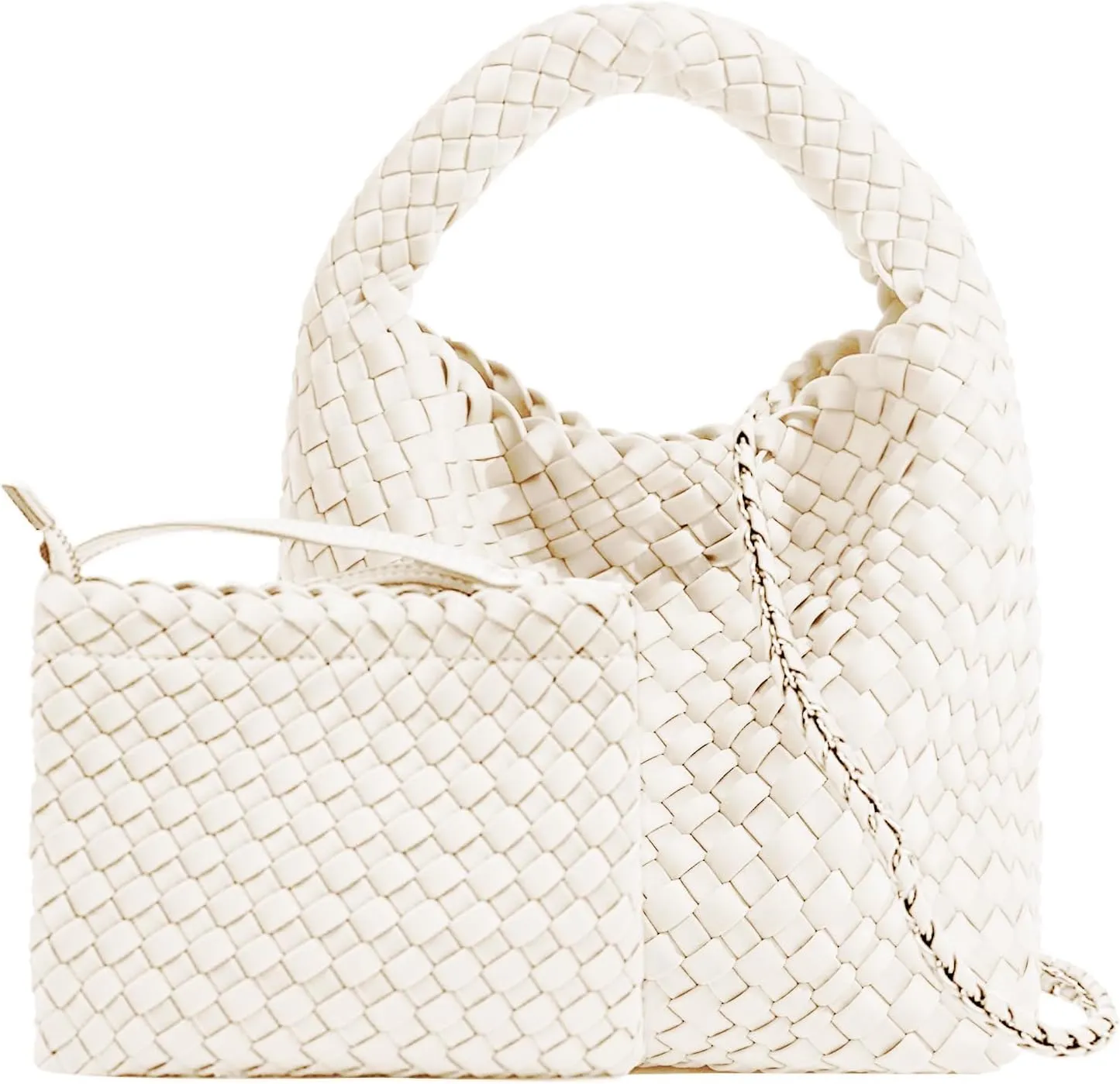 Tote for Women, Ladies Crossbody Handbag, Trendy Shoulder and Bucket Bag, Top-handle Tote Hobo Satchel with Purse