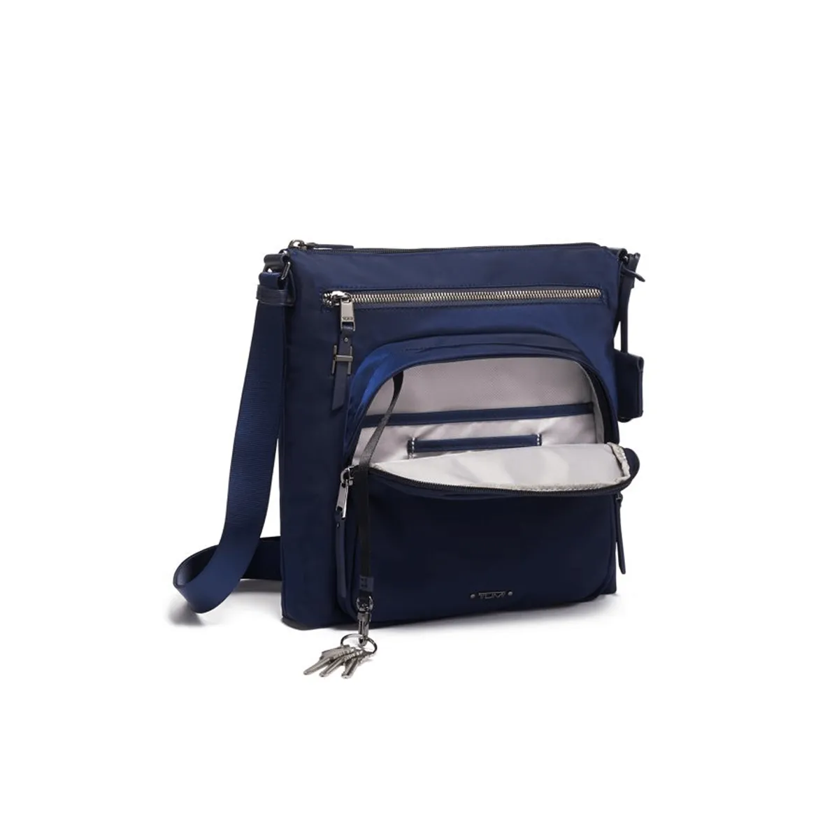 Tumi Voyageur Carmel Crossbody Midnight