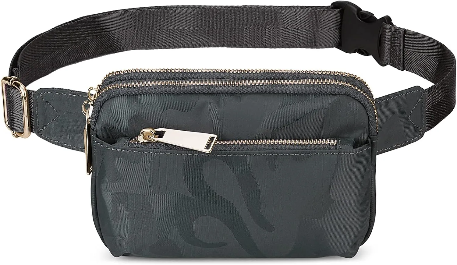 Uromee Fanny Packs for Women Crossbody Belt Bag Nylon Fashion Mini Waist Bag Everywhere Travel Hiking Running Adjustable Strap
