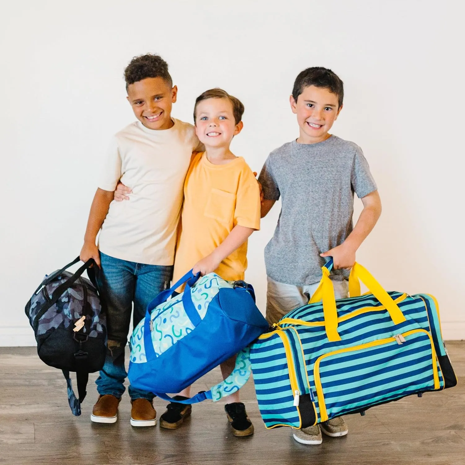 Wildkin Kids Weekender Duffel Bag  Carry-On Size for School, Travel, & Sleepovers